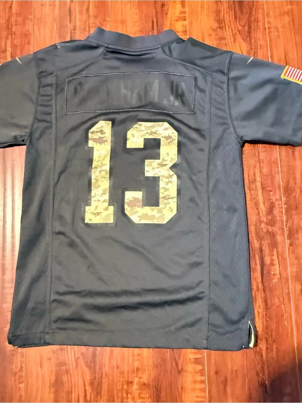 Odell Beckham Jr Boys/Kids #13 NY Giants Salute to Service NFL Jersey Sz Medium!